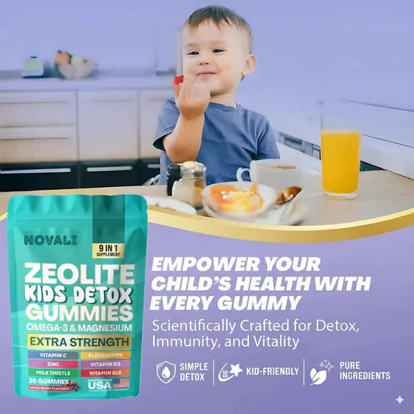 NOVALI - Kids Detox & Multivitamin Gummies Denshef